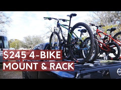 DIY Bike Rack for Truck Bed Cover (Swagman bike rack) Dodge Ram Bed Cover