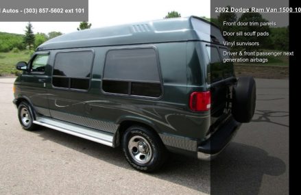 2002 Dodge Ram Van 1500 109″ WB From 64688 Wheeling MO