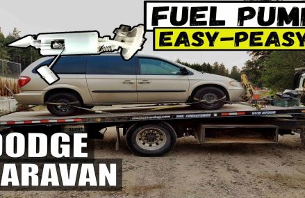 DODGE CARAVAN FUEL PUMP REPLACEMENT in DETAILS | HOW TO DISCONNECT EVERYTHING EASY. Local Markham 60428 IL