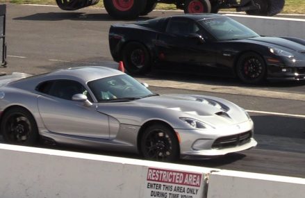 Dodge Viper Vs Corvette Location Shady Bowl Speedway, De Graff, Ohio 2021