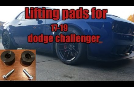 Installing lifting pads on my 2019 Dodge Challenger Redeye at Lumber City 31549 GA