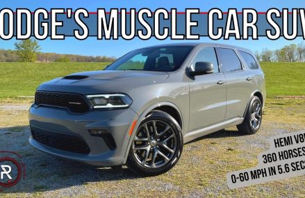 The 2022 Dodge Durango R/T Is A V8 Muscle Car Disguised As A 3-Row Family SUV McKinney Texas 2018