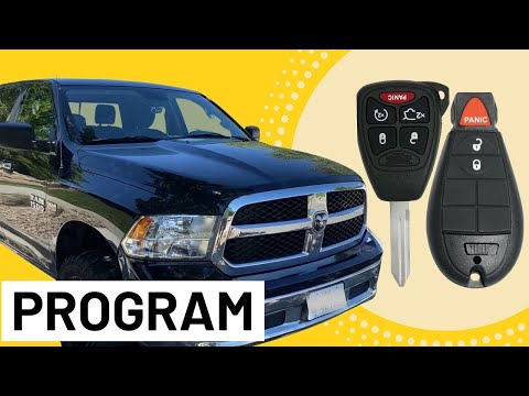 How to Program Dodge Key Fob (NO Dealership!) Chrysler & Jeep too Dodge Ram Keychain