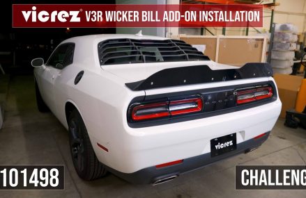 Vicrez V3R Wicker Bill Add-On vz101498 | Dodge Challenger 2015-2020 | Installation Local Lynnville 50153 IA