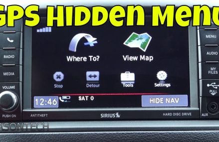 Hidden Menu On The Uconnect GPS Navigation 430N at Maitland 32794 FL