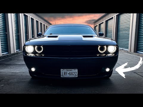 How To UPGRADE Your Dodge Challenger’s FOG LIGHTS! | Diode Dynamics LED Fog Lights ( XP 80 ) 2019