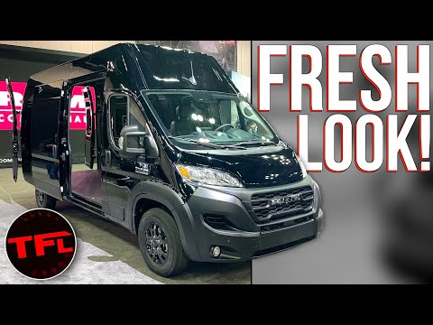 The 2023 Ram Promaster Van Gets Better Fuel Economy, Better Lights And a New 9-Speed Transmission! Dodge Ram Promaster