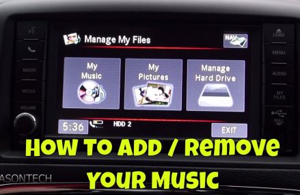 How To Add and Remove Music From The Uconnect 430N Hard Drive Radio. Near Monson 1057 MA