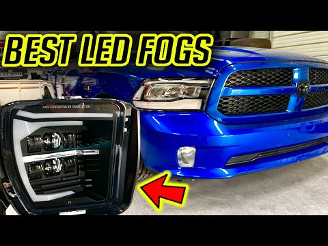 BEST 4th Gen Dodge RAM 1500 LED Fog Lights on Amazon Dodge Ram Fog Lights