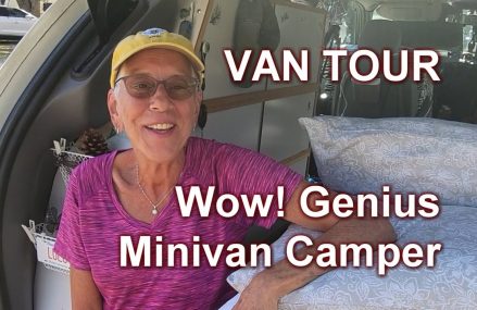 VAN TOUR: So Many Genius Solutions. Dodge Grand Caravan Camper. From Lubbock 79407 TX