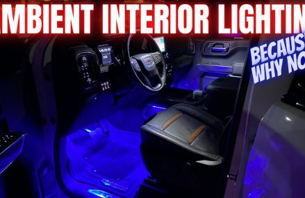 Installing Low Cost Ambient LED Interior Lighting Local 90604 Whittier CA