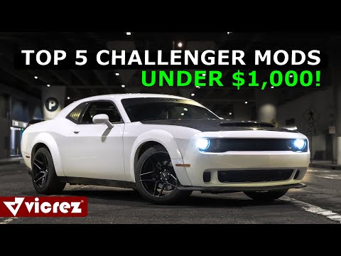 TOP 5 CHALLENGER MODS  FOR UNDER 1,000$ (MUST HAVE) 2021