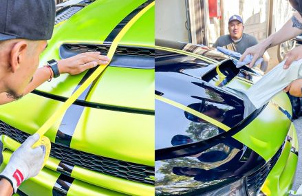 Adding Racing Stripes to Redeye Hellcat Charger! Around Zip 53001 Adell WI