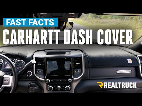 DashMat Carhartt Custom Dash Cover Fast Facts on a 2020 Ram 2500 Dodge Ram Dash Cover