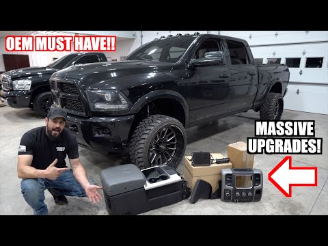 5 MASSIVE OEM Updates for ANY RAM TRUCK!!! These are MUST HAVE OPTIONS!!! Dodge Ram Oem Parts