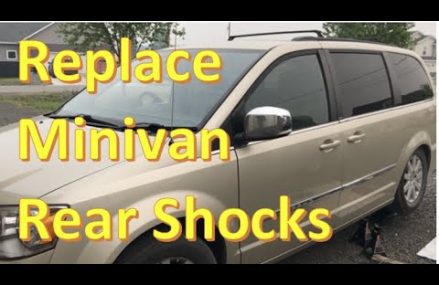 How to Replace Rear Shocks 2008-2020 Dodge Grand Caravan Chrysler Town and Country Minivan Change in Mayfield 84643 UT