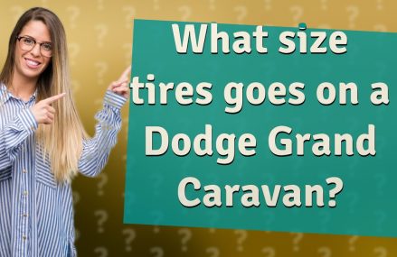 What size tires goes on a Dodge Grand Caravan? in Mustoe 24468 VA