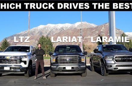 New Ram 1500 Laramie VS Ford F-150 Lariat VS Chevy Silverado 1500 LTZ: Which Truck Drives The Best? Place 6281 Woodstock CT