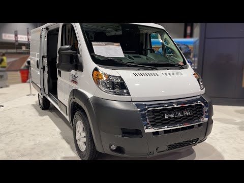 2022 Ram Promaster 1500 Cargo Van - Interior and Exterior Walk Around - 2022 Chicago Auto Show Dodge Ram Van 1500