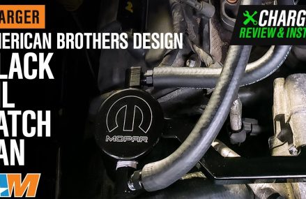 2009-2021 Charger V8 American Brothers Design Black Oil Catch Can with Mopar Logo Review & Install For 39521 Bay Saint Louis MS