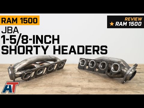 2019-2023 RAM 1500 JBA 1-5/8-Inch Shorty Headers Review Dodge Ram Headers