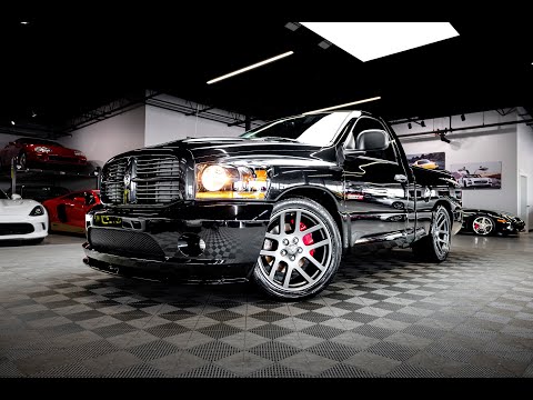 2006 Dodge Ram 1500 SRT-10 Night Runner Edition! 8.3L V10! 6 Speed Manual! Tastefully upgraded! Dodge Ram Night Runner