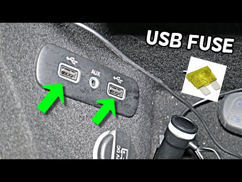 DODGE CHARGER USB FUSE LOCATION REPLACEMENT, CENTER COSNOLE USB FUSE 2019