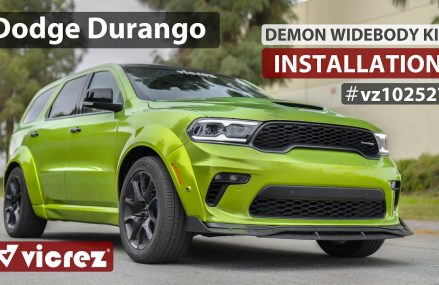 Vicrez Demon Widebody Kit vz102527 | Dodge Durango Hellcat (INSTALLATION) Santa Clarita California 2018