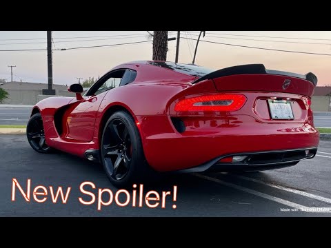 Dodge Viper Wing, Montana Raceway Park, Kalispell, Montana