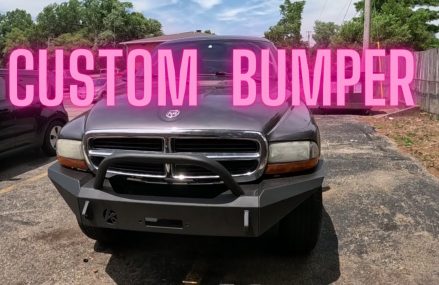 2003 Dodge Dakota custom front bumper installation Lubbock Texas 2018