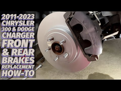 2011-2023 Chrysler 300/Dodge Charger Front & Rear Brakes Replacement How-To 2019