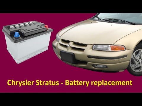 Dodge Stratus Battery Removal