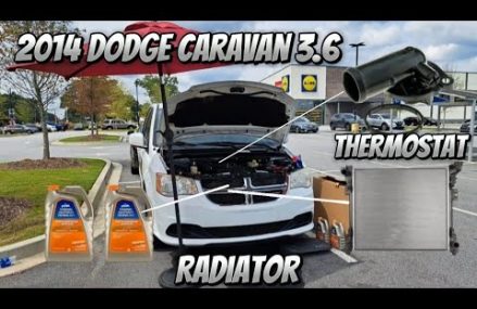 DODGE GRAND CARAVAN SXT 3.6 | HOW TO REPLACE RADIATOR & THERMOSTAT | DETAILED | How/to Near Mobile 36611 AL